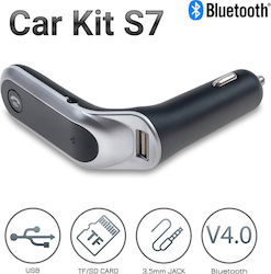 FM Car Transmitter Car Kit S7 with AUX / Bluetooth / MicroSD / USB