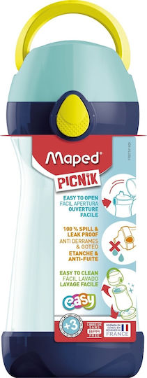 Maped Concept Kids Water Bottle Plastic Light Blue 430ml
