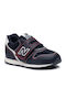 996 Kids Sneakers with Scratch Navy Blue