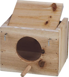 Wooden Bird Nest Copele, Extra Small, Dimensions:12x10xh10cm