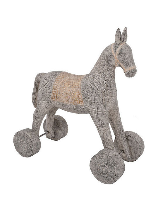 Fylliana Decorative Horse made of Plastic 26x12.5x28cm 1pcs