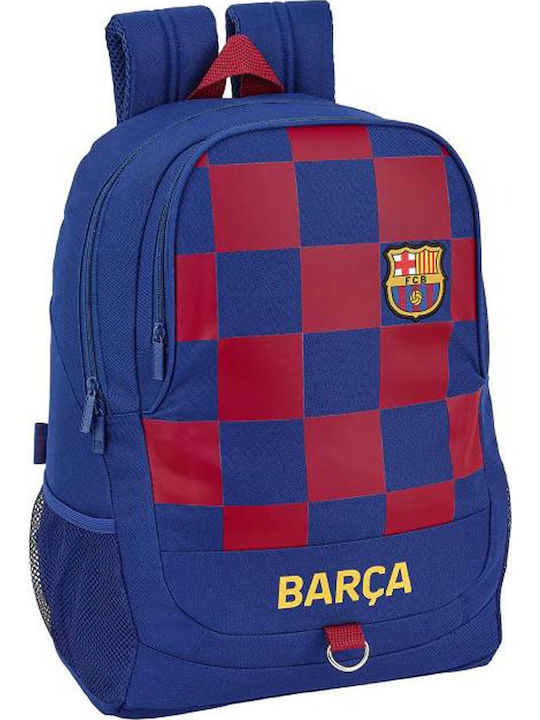 Safta Barcelona School Bag Backpack Junior High-High School in Blue color