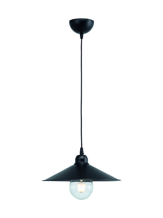 ArkoLight Pendant Light Single-Light for Socket E27 Black 273-3/30