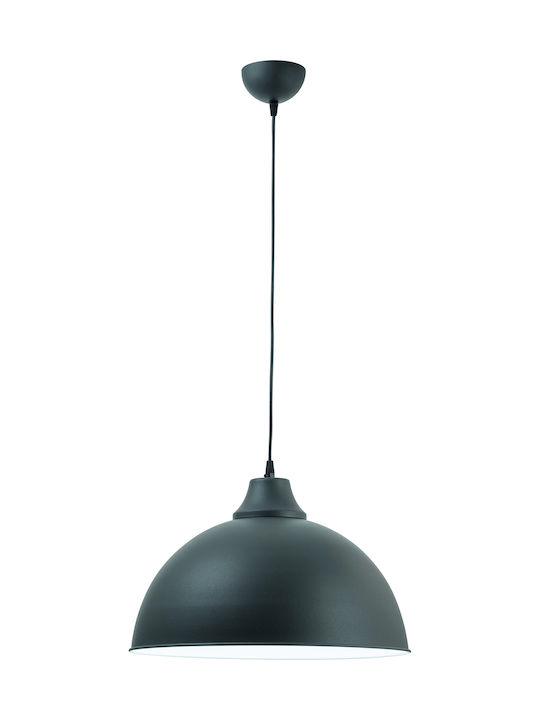 ArkoLight Hängende Deckenleuchte Einfaches Licht für Fassung E27 Schwarz