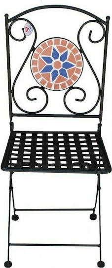 Chair Bolero Black 42x48x90cm