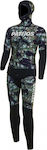 Pathos Medi Wetsuit Internal Shaved with Chest Pad for Speargun Camouflage 3mm