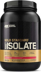 Optimum Nutrition Gold Standard 100% Isolate Whey Protein Gluten Free with Flavor Strawberry 930gr