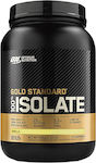 Optimum Nutrition Gold Standard 100% Isolate Molkenprotein Glutenfrei mit Geschmack Vanille 930gr