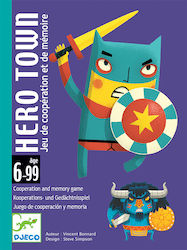 Djeco Board Game Hero Town for 2-4 Players 6+ Years 05143 (EN)