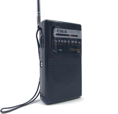 CMIK ICF-9 Portable Radio Battery Black