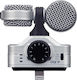 Zoom iQ7 Πυκνωτικό Μικρόφωνο Lightning Shock Mounted για Κινητό σε Ασημί Χρώμα