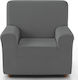 Mc Decor Armchair Elastic Cover Tunez Γκρι 70cm