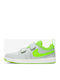 Pico 5 PSV Kids Sneakers with Scratch Pure Platinum / Electric Green / White