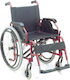 OrthoDynamic Medinext 903L Folding Light Type Wheelchair 46cm 241903L46 Red