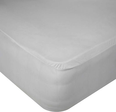 Viopros Double Waterproof Jersey Mattress Cover Fitted Jersey White 140x200cm