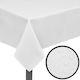 vidaXL Τablecloth White 130x130cm 5pcs