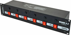 Eurolite 6 Channel DMX Switch για Κονσόλα Φωτισμού με Τοποθέτηση Rack Eurolite 6 Channel DMX Switch για Κονσόλα Φωτισμού με Τοποθέτηση Rack