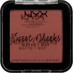 Nyx Professional Makeup Sweet Cheeks Blush Matte Totally Chill