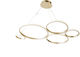 Ondaluce Pois Pendant Light Gold 108x7x150cm
