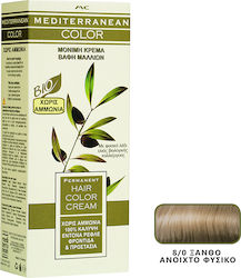 Mediterranean Cosmetics Mediterranean Hair Color Cream Bio 8/0 Light Blonde
