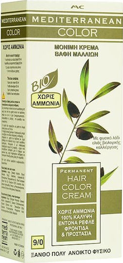 Mediterranean Cosmetics Mediterranean Hair Color Cream Bio Βαφή Μαλλιών Χωρίς Αμμωνία 60ml