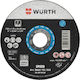 Wurth Zebra Δίσκος Κοπής Μετάλλου 125mm