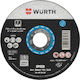 Wurth Zebra Δίσκος Κοπής Μετάλλου 115mm