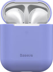 Baseus Ultrathin Series Силиконов Калъф в Лилав...