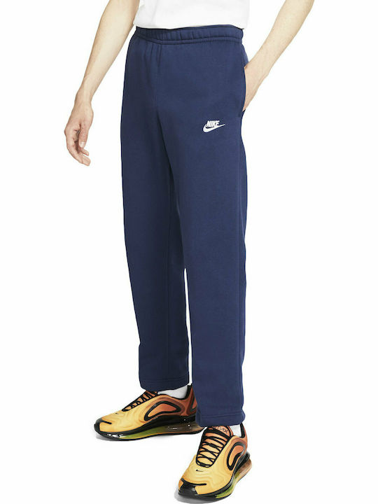 Nike Sportswear Club Fleece Παντελόνι Φόρμας Navy Μπλε
