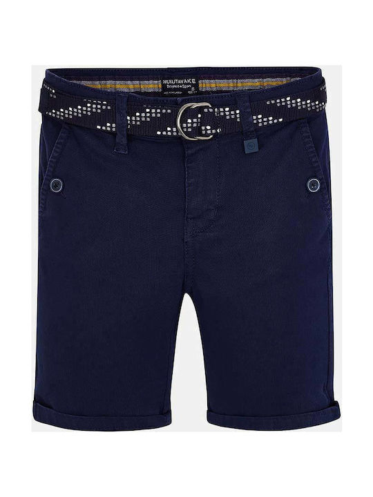 Mayoral Kids Shorts/Bermuda Fabric Navy Blue