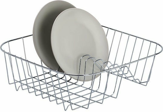 Tekno-Tel Sită Pentru Chiuvetă Metalică Argintie 34x33x11cm
