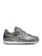 Kids Sneakers with Scratch Silver