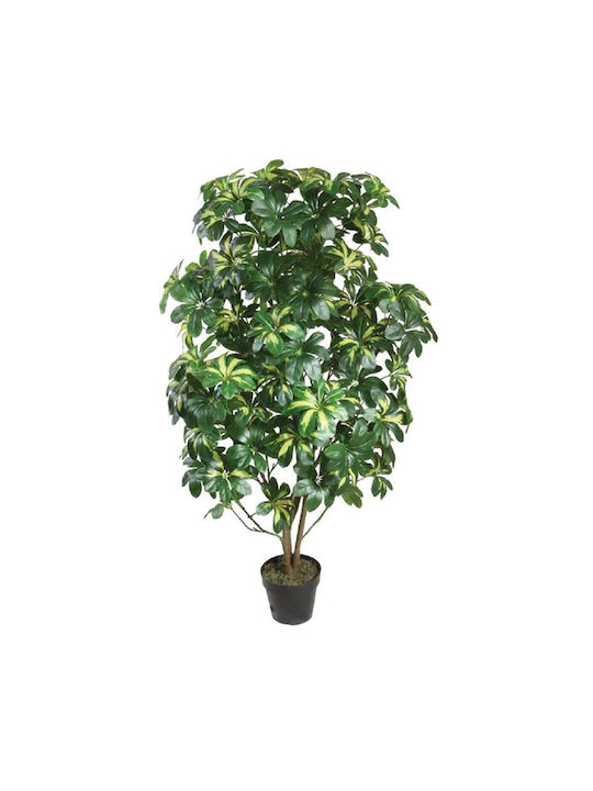 Artekko Künstliche Pflanze in Blumentopf Grün 130cm 1Stück 6-0036