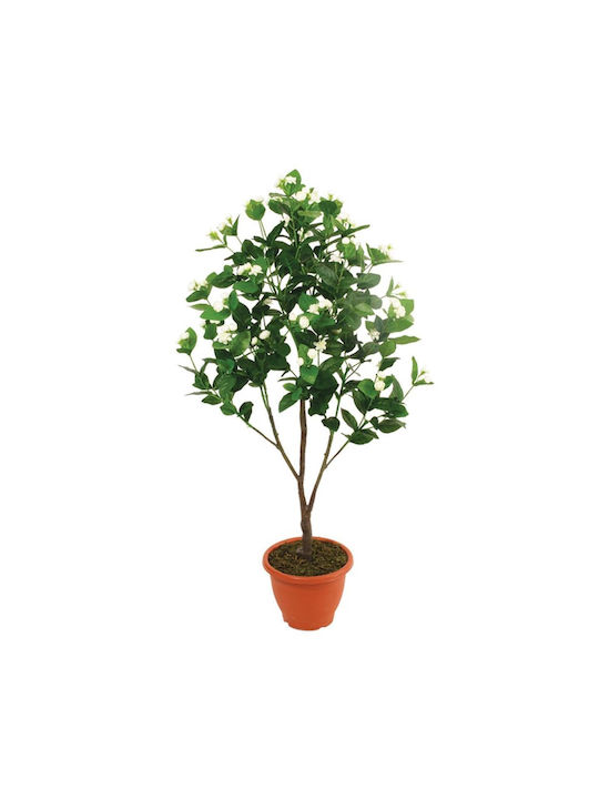 Artekko Artificial Plant in Pot White 100cm 1pcs 6-0006