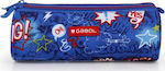 Gabol Fabric Pencil Case Bang with 2 Compartments Blue