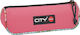 Lyc Sac Pencil Case Barrel with 1 Compartment Pink 27199