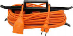 V-TAC VT-3002-15 1 Platz mit Kabel 15m Durchmesser 3 x 1.5mm² Wasserdicht Orange