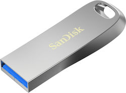 Sandisk Ultra Luxe 256GB USB 3.1 Stick Silver