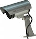 CCD Dummy Surveillance Bullet Camera Silver