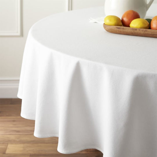 Sunshine Καρέ Τραπεζομάντηλο Αλέκιαστο 172-30 White 150x150εκ.