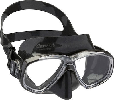 CressiSub Silicone Diving Mask Marea Black