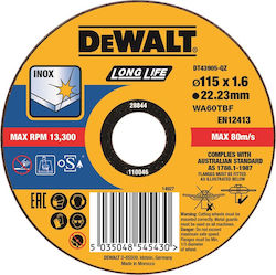 DEWALT Диск за рязане Inox Диск за рязане Метал...