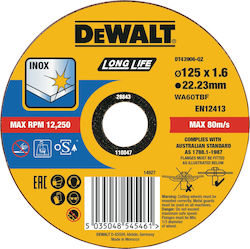DEWALT Δίσκος Κοπής Μετάλλου 125mm