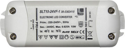 Sursă de alimentare LED IP20 Putere 15W cu tensiune de ieșire 24V Adeleq