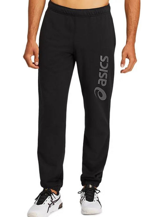 ASICS Παντελόνι Φόρμας με Λάστιχο Black / Grey