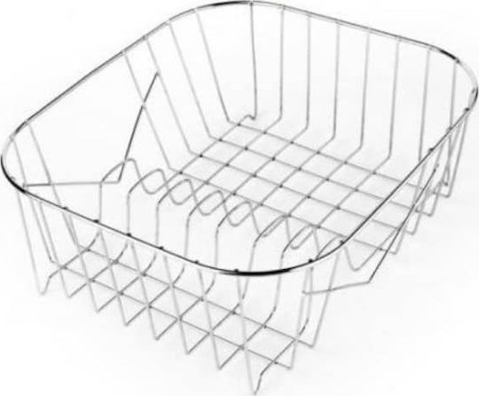 Sidirela Sitǎ Pentru Chiuvetǎ Metalic Argintiu 34x34x10.5cm