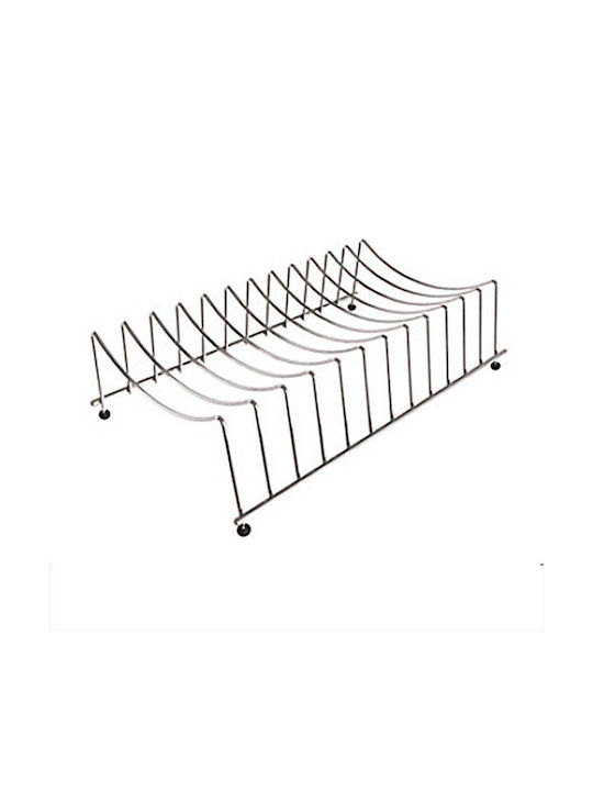 Elleci Quadra Inox Cabinet Dish Rack 30x15cm Silver