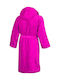 Marwa Women's Hooded Bathrobe Φούξια 400gr/m²