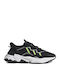 Adidas Ozweego Chunky Sneakers Core Black / Solar Green / Onix