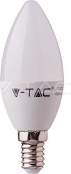 V-TAC VT-226 Λάμπα LED για Ντουί E14 Θερμό Λευκό 470lm
